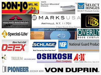 Commercial Doors & Hardware Brands